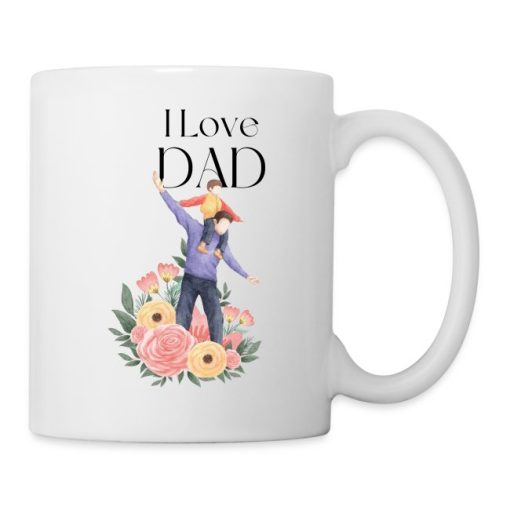 I love dad mug