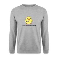 peace was never an option sweater