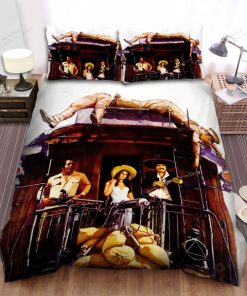 100 Rifles 1969 Theater Movie Poster Bed Sheets Spread Comforter Duvet Cover Bedding Sets