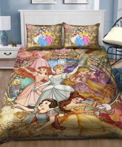 3d Disney Princess Bedding Set Duvet Cover & Pillow Cases