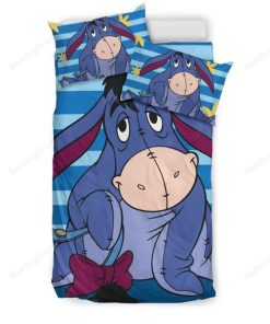 3d Eeyore Winnie The Pooh Disney Bedding Set Duvet Cover & Pillow Cases