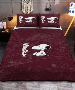 Cute Snoopy The Peanuts Cartoon Bedding Set