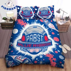 Pasbt Blue Ribbon Rocket Bottle Bedding Set