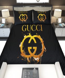 Art Gucci Logo Type 2303 Bedding Sets Luxury Ideas Bed Linen Hyperbeast Bedroom Covers Blankets Premium Fashion Brand Duvet Sheets