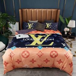 Best Louis Vuitton Color Monogram Bedding Set