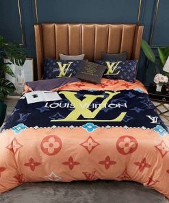 Best Louis Vuitton Color Monogram Bedding Set