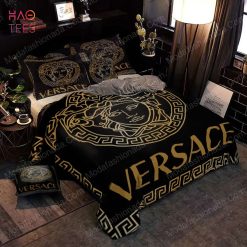 Black And Gold Versace Brands Bedding Sets Sheets Bed Linen Blankets Covers Duvet Bedroom Idea