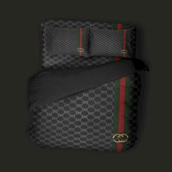 Black Classic The Gc Gucci Bedding Set Duvet Cover 3pcs