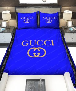 Blue Gucci Bedding Sets Home Decoration Bedding Sets