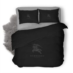 Burberry Black Luxury Brand Bedding Sets Duvet Cover Set,Bed Sets, Bedroom Sets, Comforter Sets, Duvet Cover, Bedding Sets