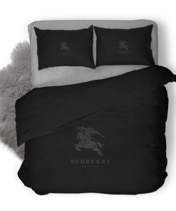 Burberry Black Luxury Brand Bedding Sets Duvet Cover Set,Bed Sets, Bedroom Sets, Comforter Sets, Duvet Cover, Bedding Sets