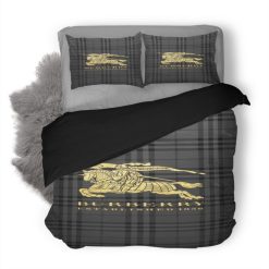 Burberry Dark Luxury Brand Bedding Sets Duvet Cover Set,Bed Sets, Bedroom Sets, Comforter Sets, Duvet Cover, Bedding Sets