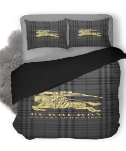 Burberry Dark Luxury Brand Bedding Sets Duvet Cover Set,Bed Sets, Bedroom Sets, Comforter Sets, Duvet Cover, Bedding Sets