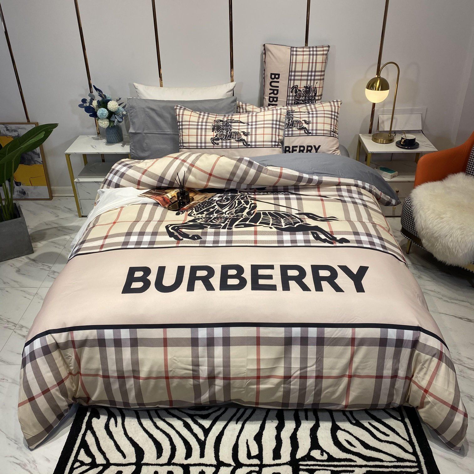 Burberry London Luxury Brand Type 41 S Bedding Sets Covers Bedroom Idea Duvet Bed Linen Sheets Home Decor Burberry London Luxury Brand Type 41 S Bedding Sets Covers Bedroom Idea Duvet Bed Linen Sheets Home Decor