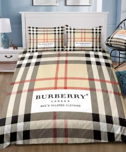 Burberry New Luxury Brand Bedding Sets Duvet Cover Set, For Home Best Luxury Bedding Sets