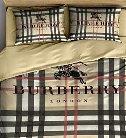 Burberrys Bedding Sets Duvet Cover Bedroom Luxury Brand Bedding Bedroom