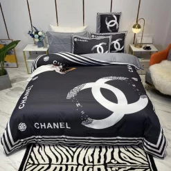 Chanel Bedding 3D Printed Bedding Sets Quilt Sets Duvet Cover Luxury Brand Bedding Decor Bedroom Sets Best Luxury Bedding Sets