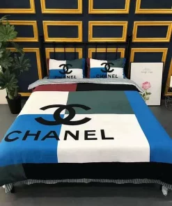 Chanel Logo New Hot Luxury Brand Bedding Sets Duvet Cover Set, For Home Best Luxury Bedding Sets