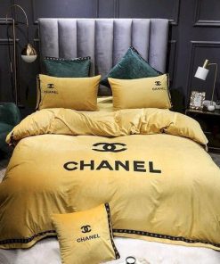 Chanel Luxury Bedding Sets Duvet Cover Bedroom Luxury Brand Bedding Bedroom 63