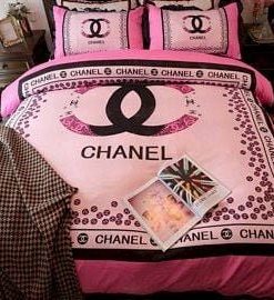 Chanel Luxury Bedding Sets Duvet Cover Bedroom Luxury Brand Bedding Bedroom 96