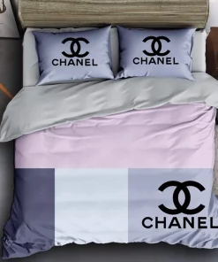 Chanel Premium Fashion Logo Luxury Brand Bedding Sets,Bed Sets, Bedroom Sets, Comforter Sets, Duvet Cover, Bedding Sets