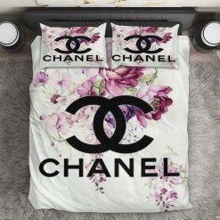 Chanel Premium Logo Luxury Brand Bedding Sets Sheets Blankets Covers Bedroom Idea Duvet Bed Linen Bedclothes