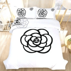 Chanel Signature Flower Bedding Set