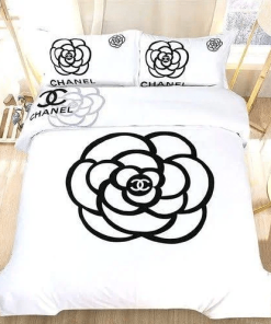 Chanel Signature Flower Bedding Set