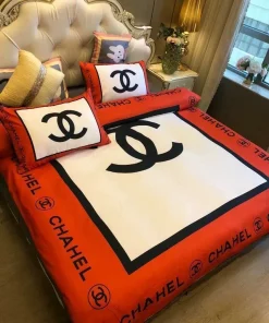 Chanel White Red 8 S Bedding Sets Sheets Bed Linen Bedroom Idea Covers Duvet