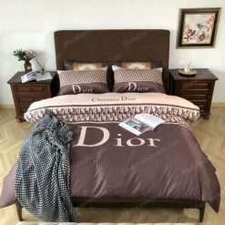 Christian Dior Logo Luxury Brand Model 13 Bedding Set Home Decoration Bedding Sets