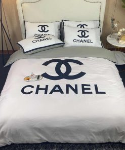 Cn Chanel Logo Type 3014 Bedding Sets Hyperbeast Bedroom Luxury Ideas Sheets Premium Fashion Brand Bed Linen Duvet Blankets Covers
