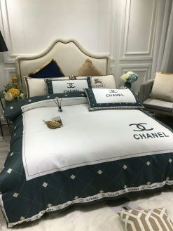 Cn Chanel Logo Type 3047 Bedding Sets Luxury Ideas Hyperbeast Bedroom Sheets Duvet Premium Fashion Brand Covers Blankets