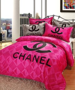 Coco Chanel Hot Pink Bedding Set