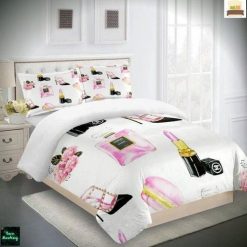 Coco Chanel Luxury Bedding Sets Duvet Cover Bedroom Luxury Brand Bedding Bedroom