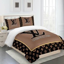 Comforter Dark Beige Black Full Louis Vuitton Bedding Sets Bedroom Idea Sheets Blankets Covers Bed Linen Duvet