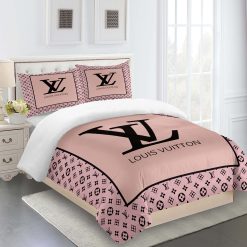 Comforter Full Pink And Black Louis Vuitton Bedding Sets Bed Linen Covers Blankets Duvet Bedroom Idea Sheets Bedclothes