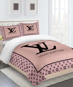 Comforter Full Pink And Black Louis Vuitton Bedding Sets Bed Linen Covers Blankets Duvet Bedroom Idea Sheets Bedclothes