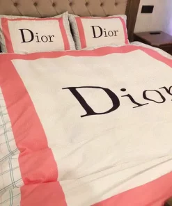 Dior Hot Printed Bedding Sets Quilt Sets Duvet Cover Luxury Brand Bedding Decor Bedding Sets