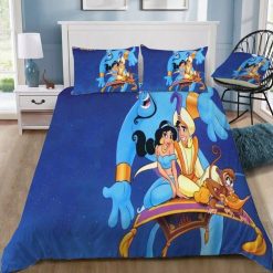 Disney Aladdin And Jasmine #10 Duvet Cover Bedding Set