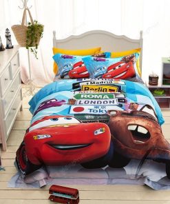 Disney Cars And Trucks Duvet Cover Bedding Set
