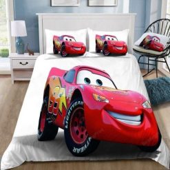 Disney Cars Animated Film Series Bedding Set Duvet Cover & Pillow Cases