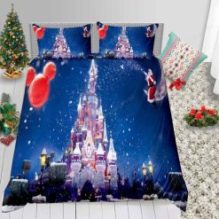 Disney Castle Bed Sheets Duvet Cover Bedding Set Great Gifts For Birthday Christmas Thanksgiving