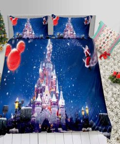 Disney Castle Bed Sheets Duvet Cover Bedding Set Great Gifts For Birthday Christmas Thanksgiving