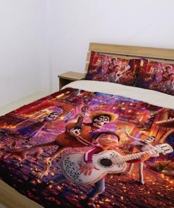 Disney Coco Style 2 Bedding Set (Duvet Cover &Amp Pillowcases)