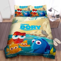 Disney Finding Dory Art Cover Bed Sheets Spread Comforter Duvet Cover Bedding Sets