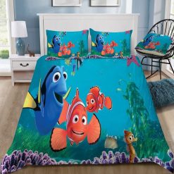 Disney Finding Nemo 3D Customized Duvet Cover Bedding Set