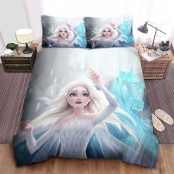 Disney Frozen Elsa & Ice Nokk Digital Art Bed Sheets Duvet Cover Bedding Sets