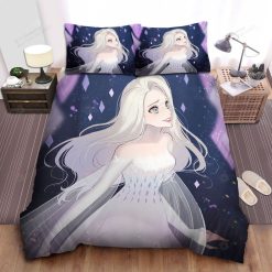 Disney Frozen Elsa In Modern Style Art Bed Sheets Spread Comforter Duvet Cover Bedding Sets