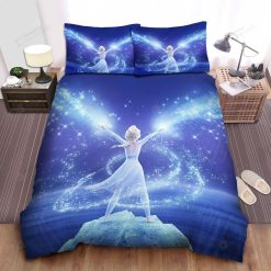 Disney Frozen Elsa Performing Her Magic Bed Sheets Spread Comforter Duvet Cover Bedding Sets