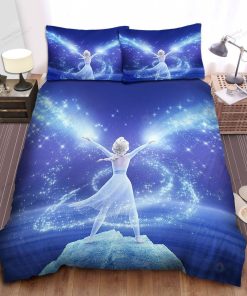 Disney Frozen Elsa Performing Her Magic Bed Sheets Spread Comforter Duvet Cover Bedding Sets